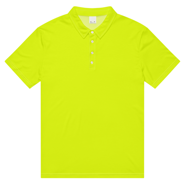 Men's Slim Fit Polo | Neon Lime