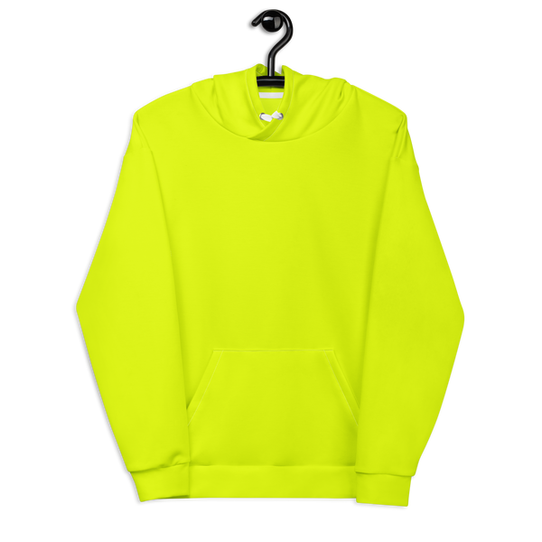 Recycled Unisex Hoodie | Neon Lime