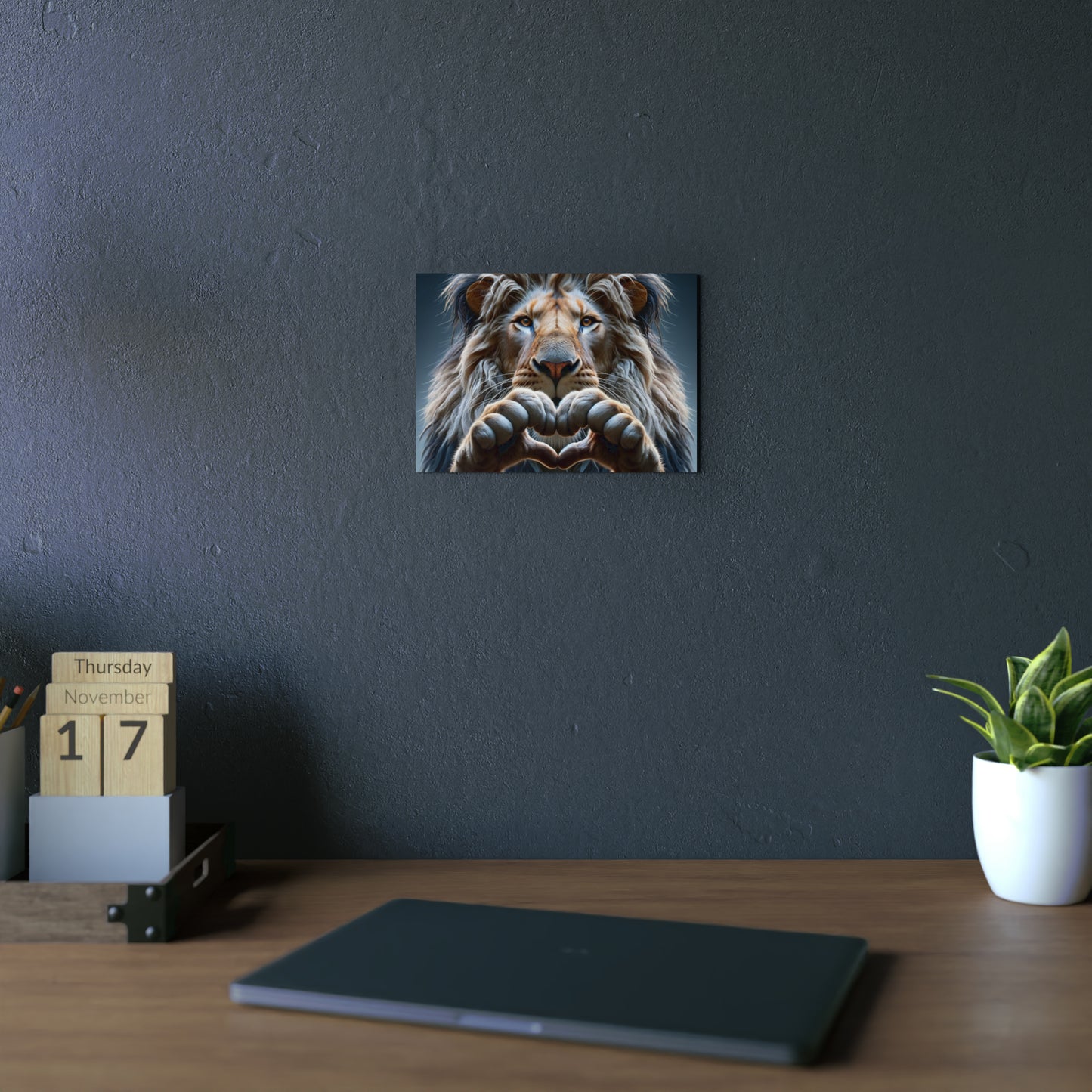 Lion's Royal Heart - Aluminum Composite Panel