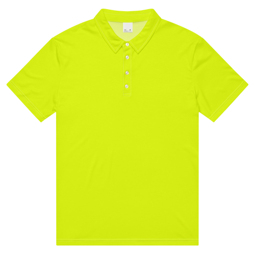 Men's Slim Fit Polo | Neon Lime