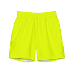 Recycled Swim Trunks | Neon Lime