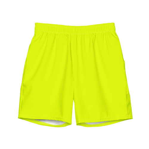 Recycled Swim Trunks | Neon Lime