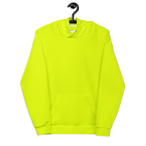 Recycled Unisex Hoodie | Neon Lime
