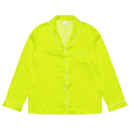 Women's Long Sleeve Pajama Top | Neon Lime