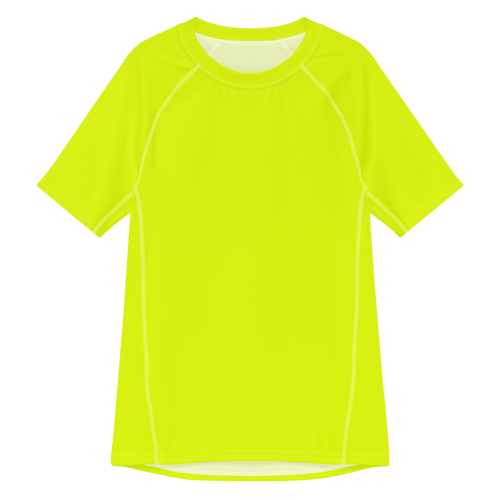 Men's Rash Guard | Neon Lime