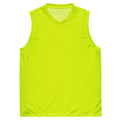 Recycled Basketball Jersey | Neon Lime