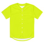 Recycled Baseball Jersey | Neon Lime
