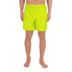 Unisex Athletic Long Shorts | Neon Lime