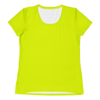 Women's Athletic T-Shirt | Neon Lime