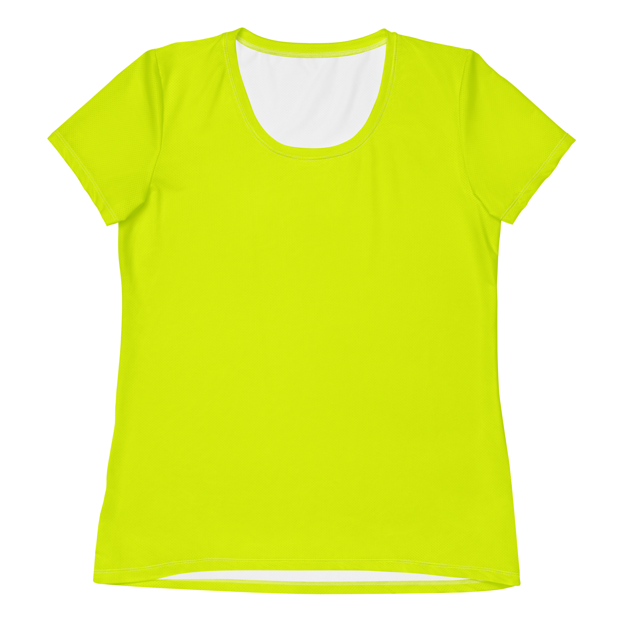 Women's Athletic T-Shirt | Neon Lime