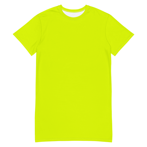 T-Shirt Dress | Neon Lime