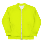 Unisex Bomber Jacket | Neon Lime