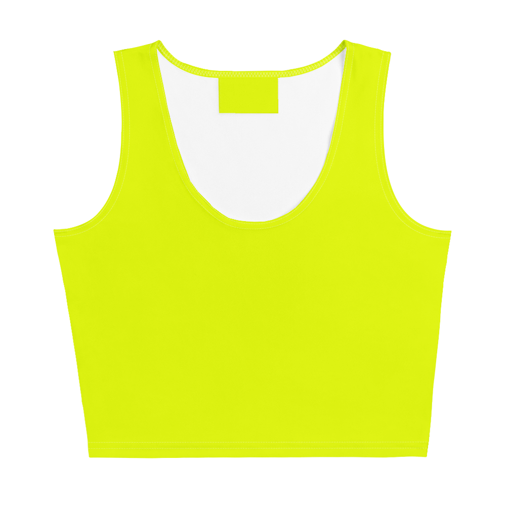Crop Top | Neon Lime
