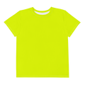 Youth Crew Neck T-Shirt | Neon Lime
