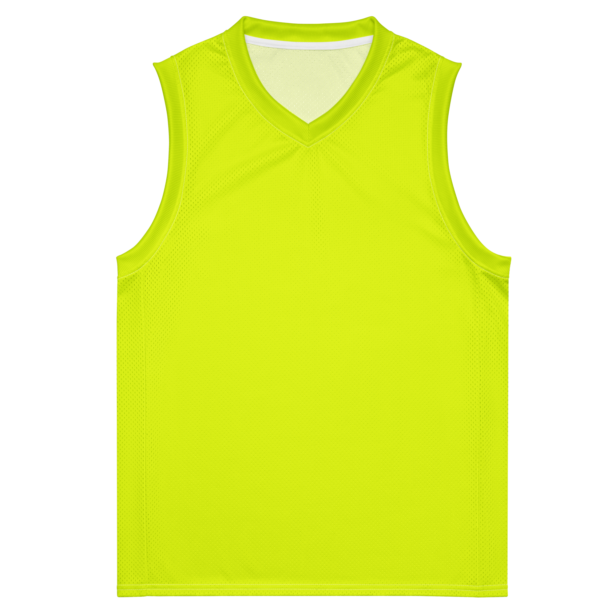 Premium Basketball Jersey | Neon Lime