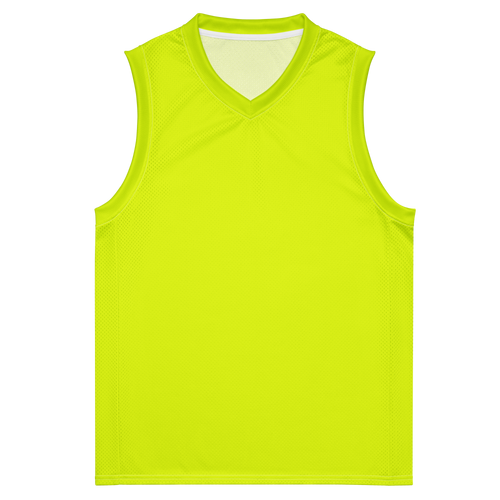 Premium Basketball Jersey | Neon Lime