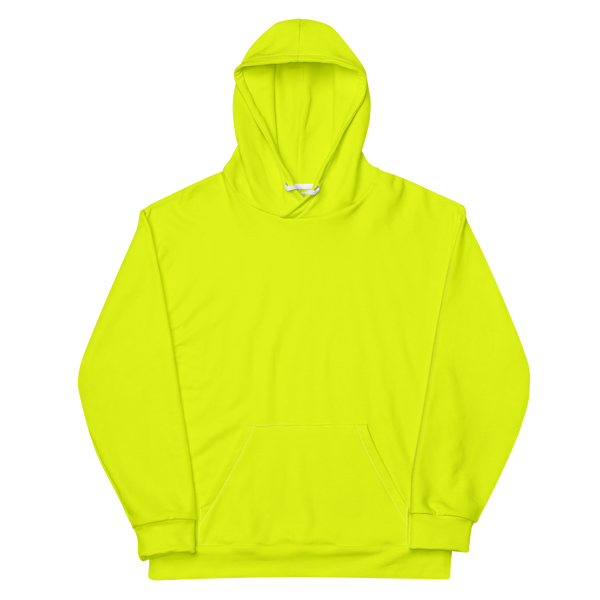 Unisex Cotton Hoodie | Neon Lime