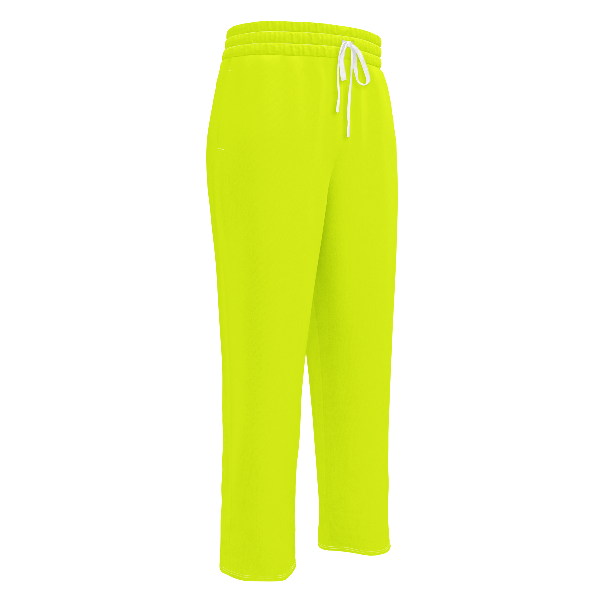 Unisex Wide-Leg Joggers | Neon Lime