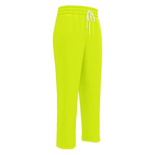 Unisex Wide-Leg Joggers | Neon Lime