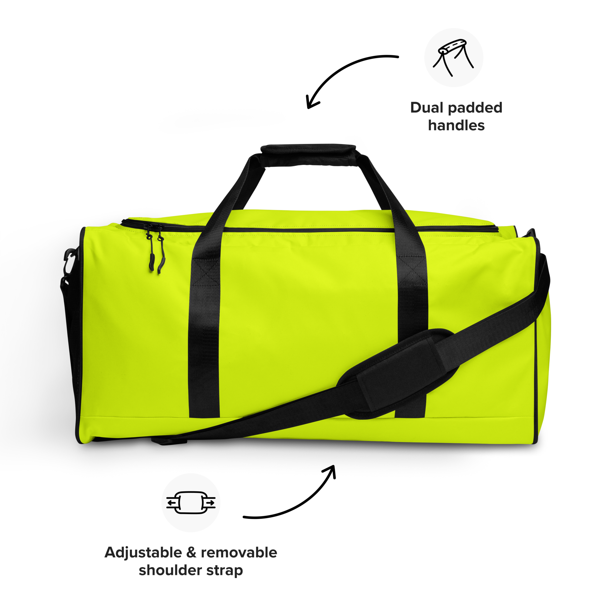 Duffle Bag | Neon Lime