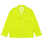 Women's Long Sleeve Pajama Top | Neon Lime