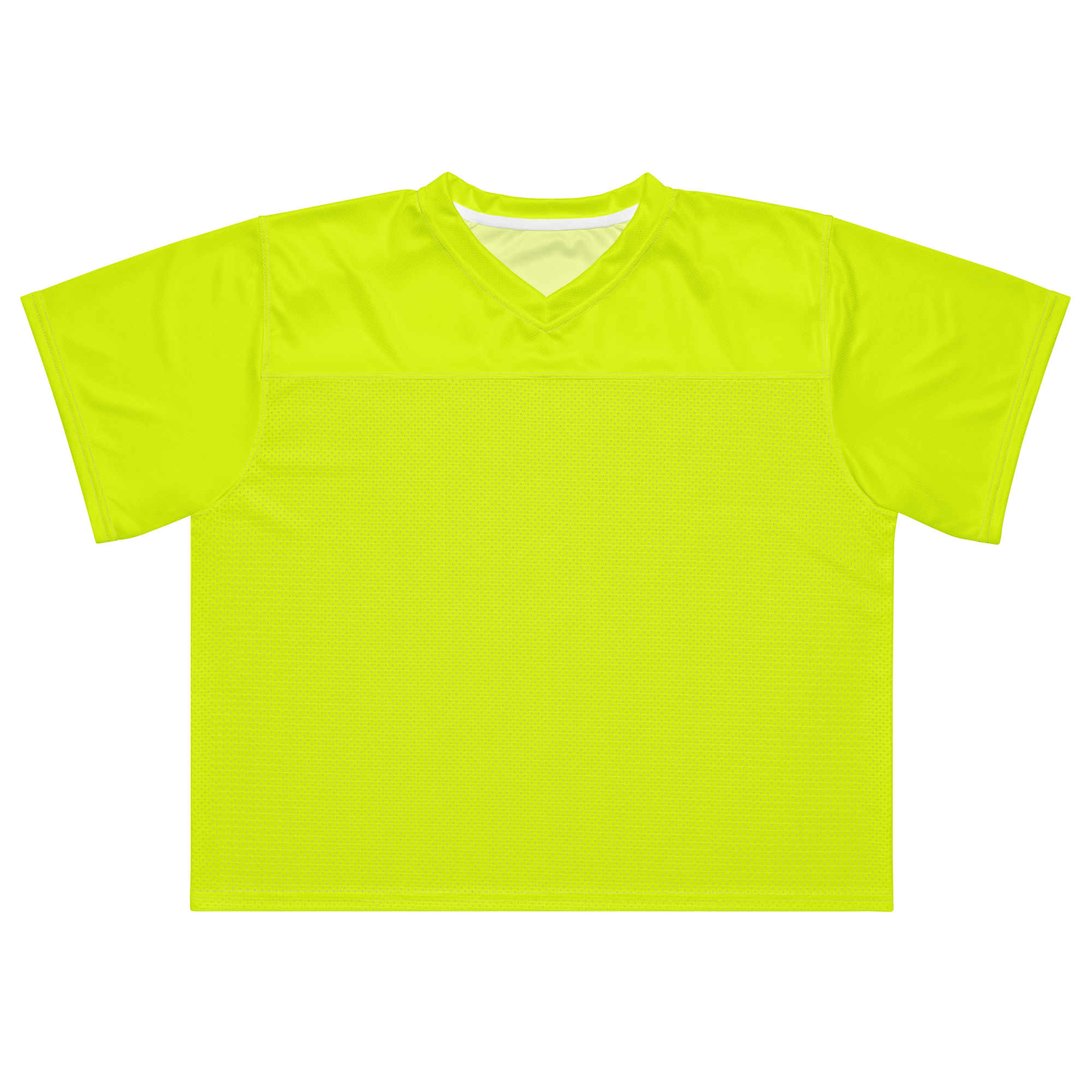 Boxy Football Jersey | Neon Lime