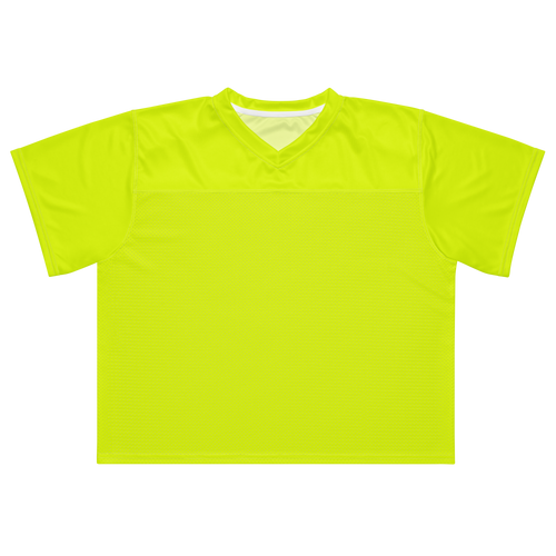 Boxy Football Jersey | Neon Lime
