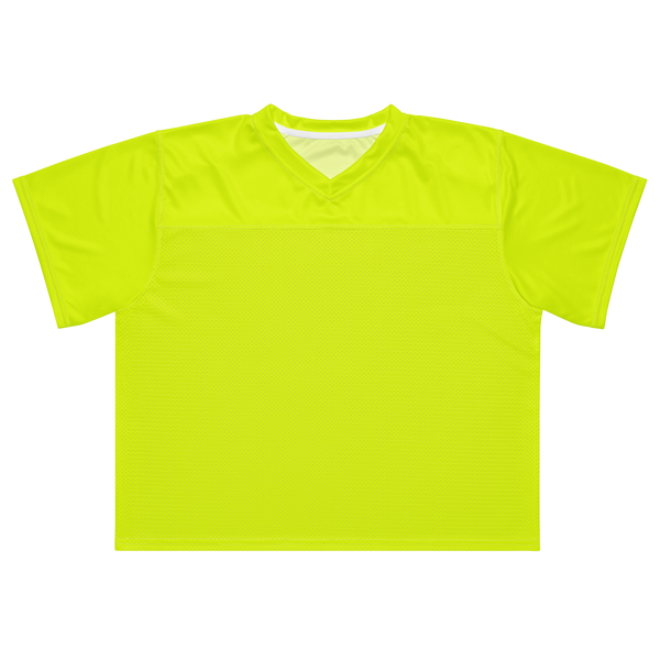 Boxy Football Jersey | Neon Lime