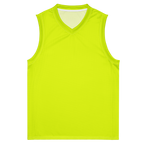 Premium Basketball Jersey | Neon Lime