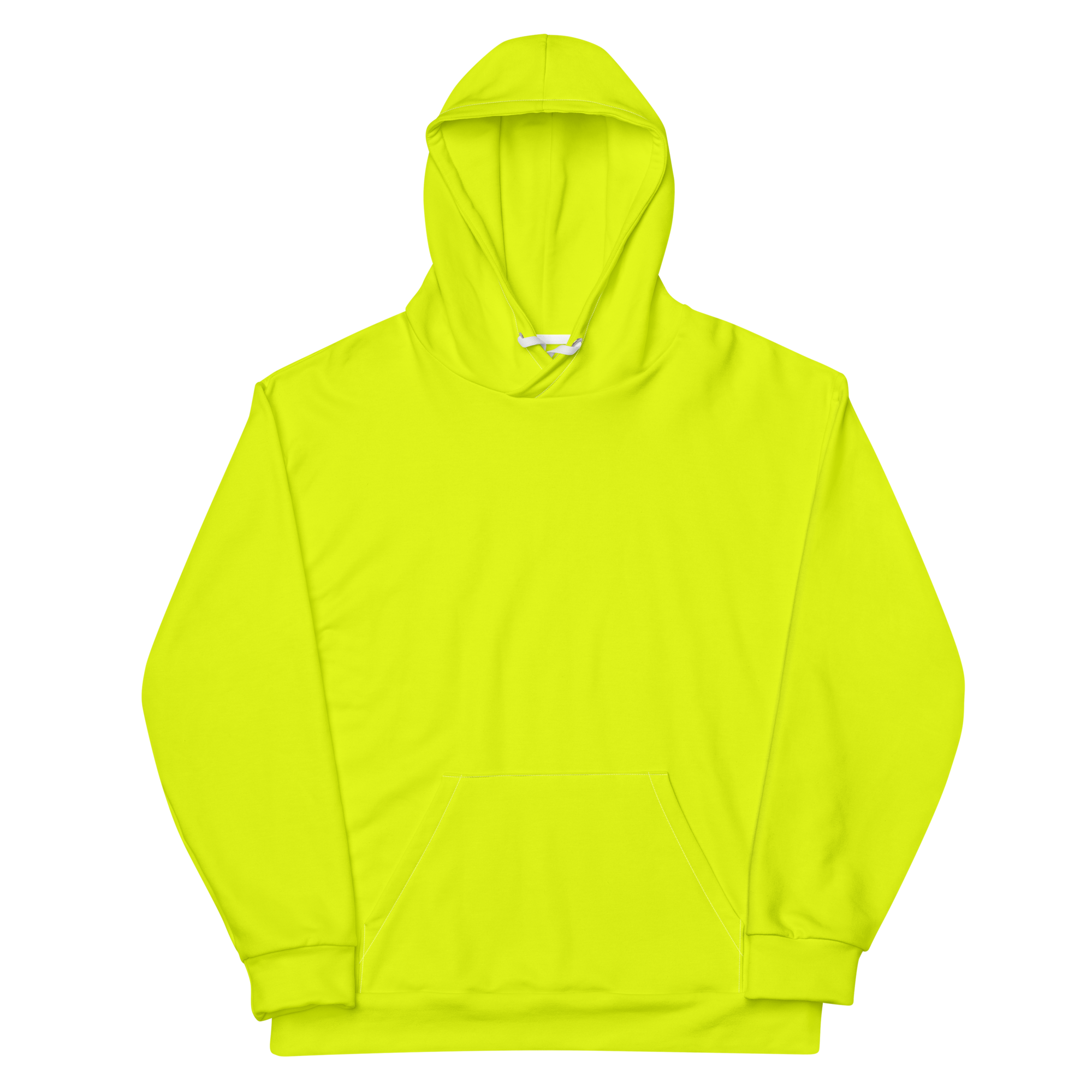 Unisex Cotton Hoodie | Neon Lime