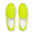 Women's Slip-On Canvas Shoes | Neon Lime