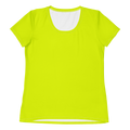 Women's Athletic T-Shirt | Neon Lime
