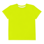 Youth Crew Neck T-Shirt | Neon Lime
