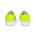 Women's Slip-On Canvas Shoes | Neon Lime