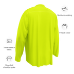 Recycled Hockey Jersey | Neon Lime