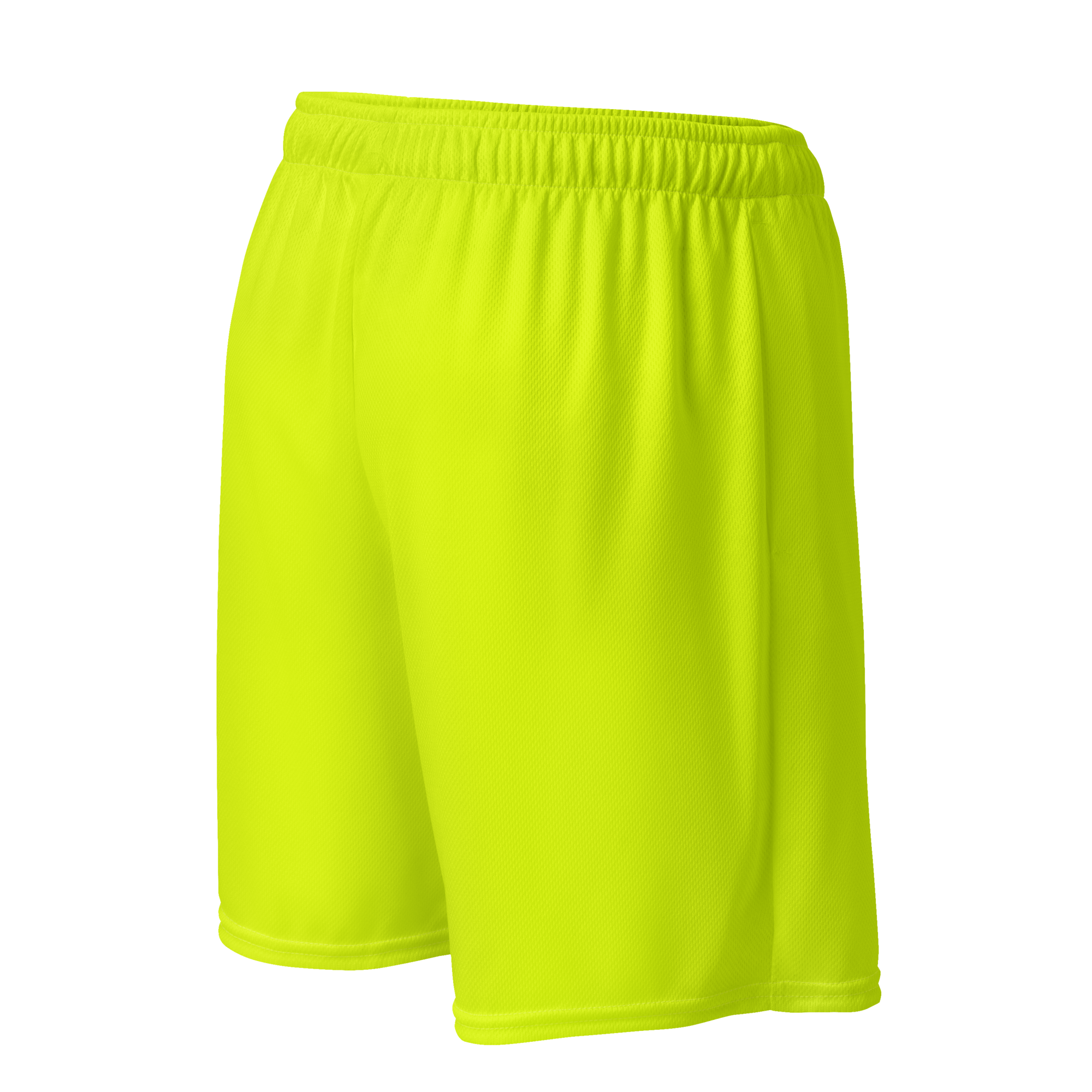 Recycled Mesh Shorts | Neon Lime