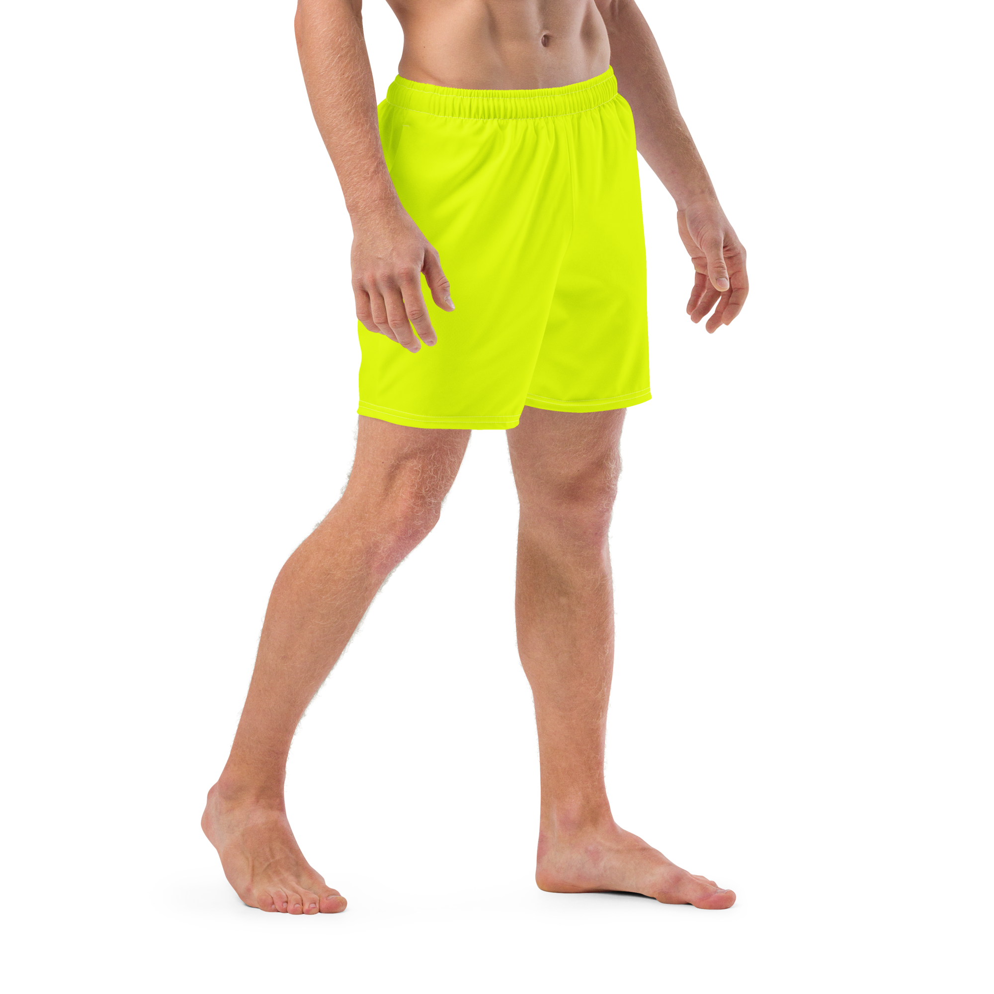 Recycled Swim Trunks | Neon Lime