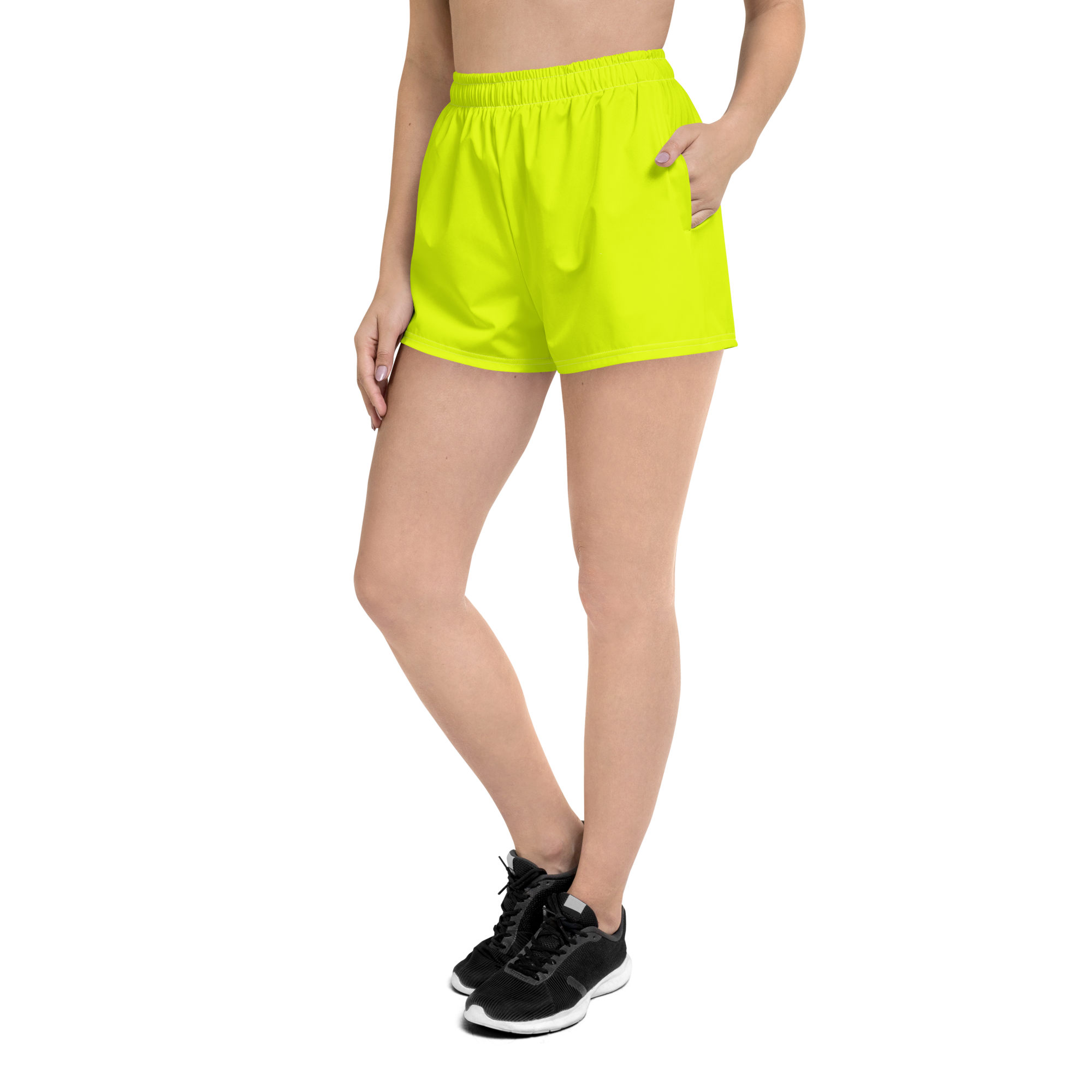 Unisex Athletic Shorts | Neon Lime