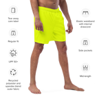 Recycled Swim Trunks | Neon Lime