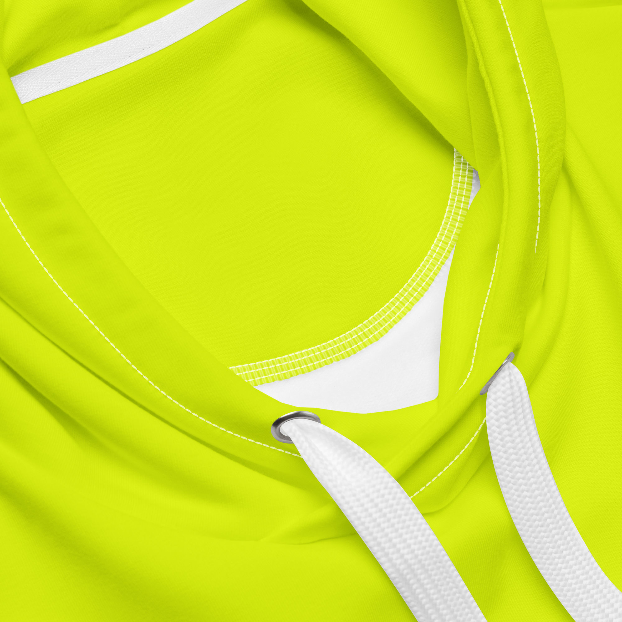 Recycled Unisex Hoodie | Neon Lime