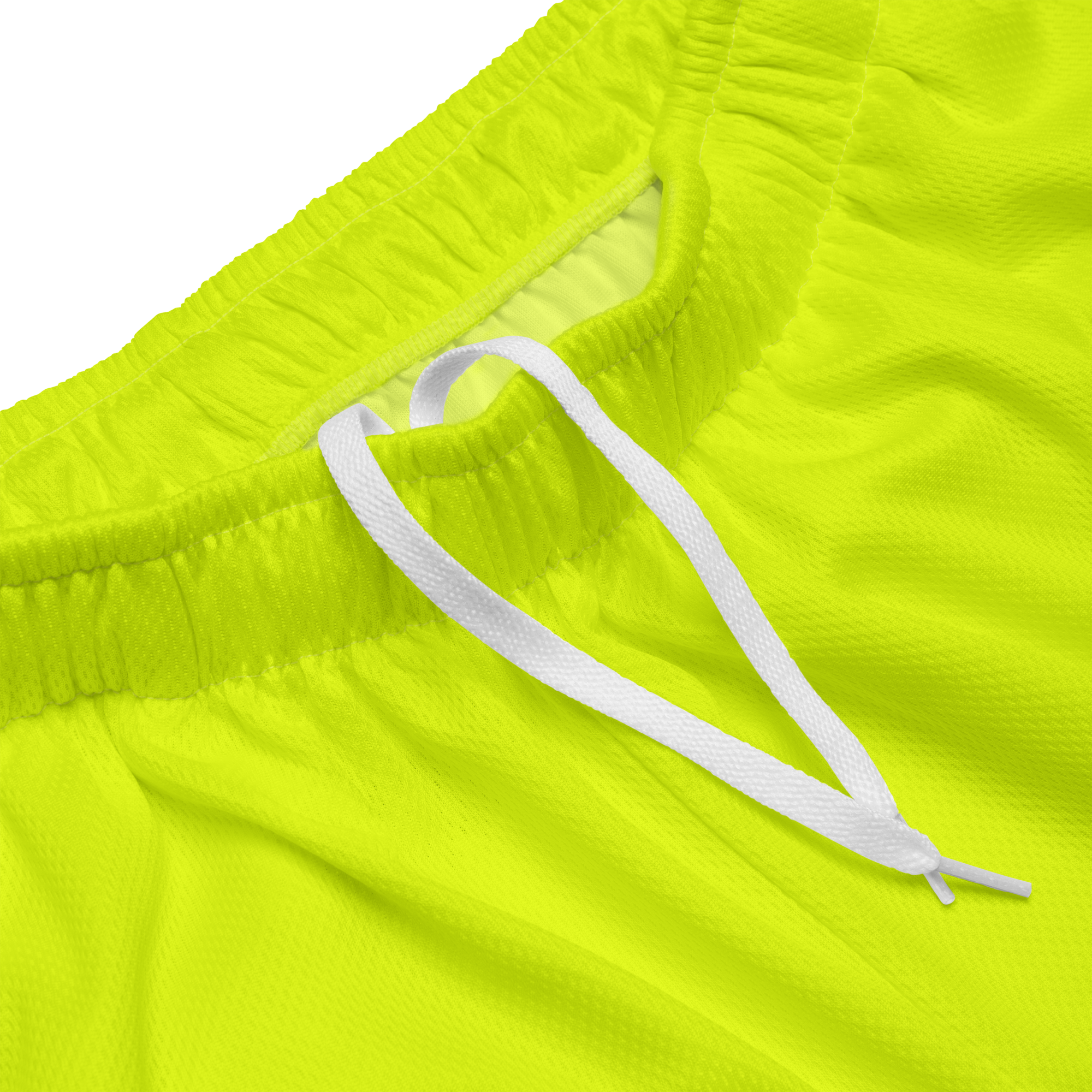 Recycled Mesh Shorts | Neon Lime