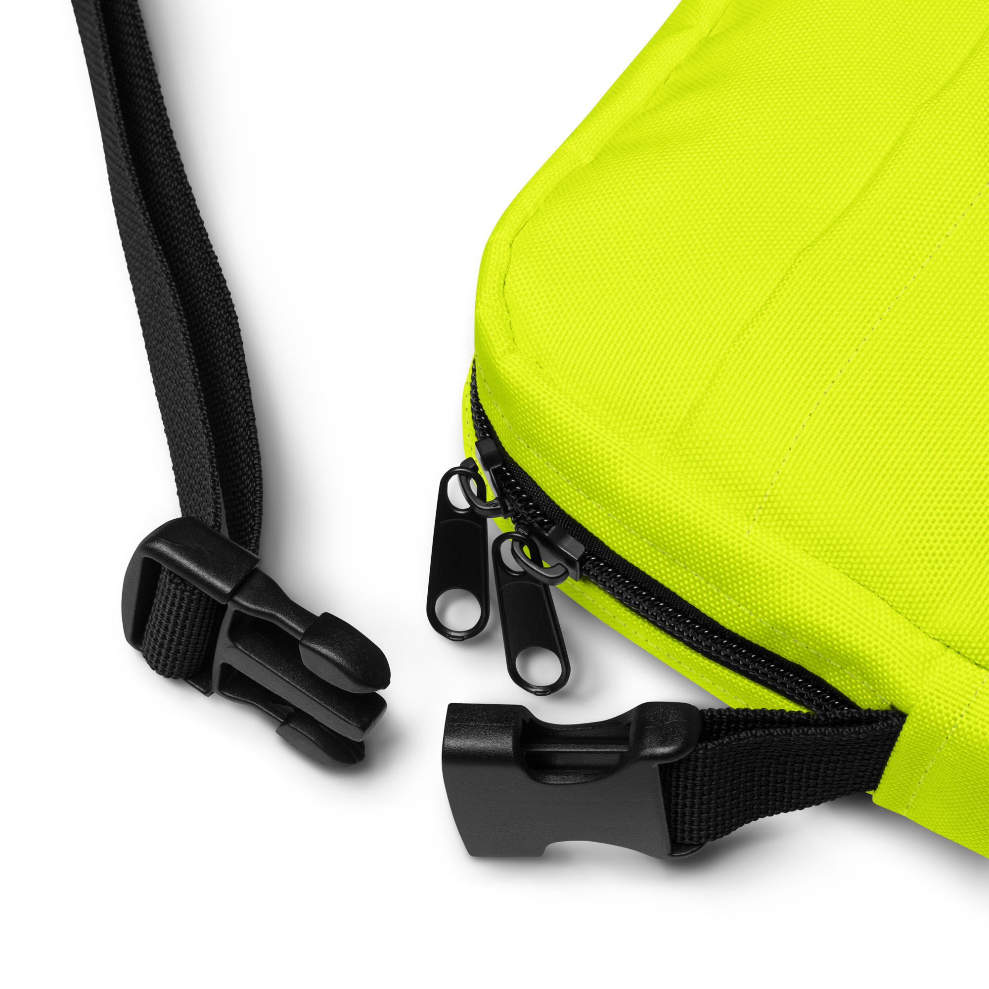 Utility Crossbody Bag | Neon Lime
