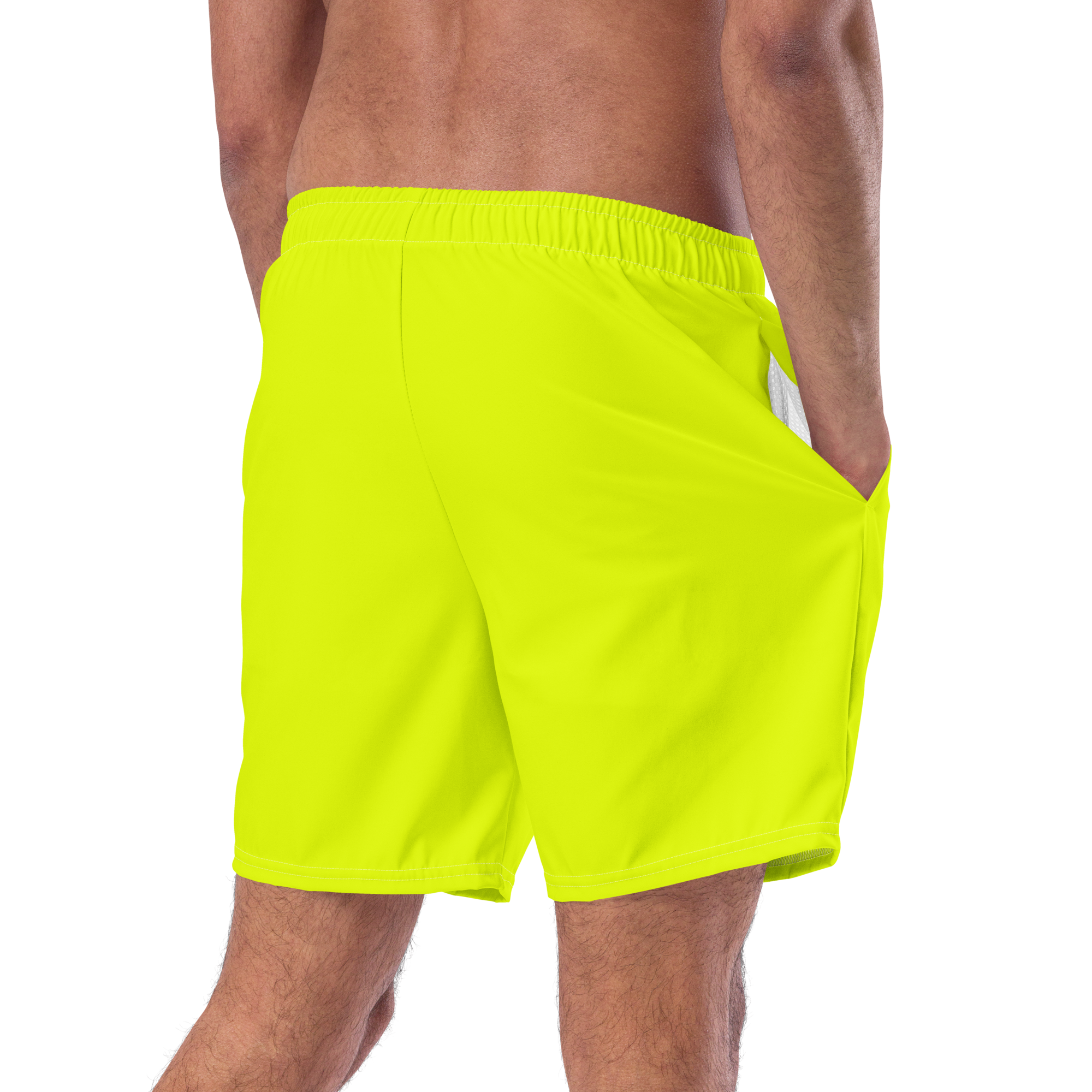 Recycled Swim Trunks | Neon Lime