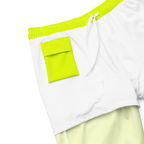 Recycled Swim Trunks | Neon Lime