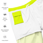 Recycled Swim Trunks | Neon Lime