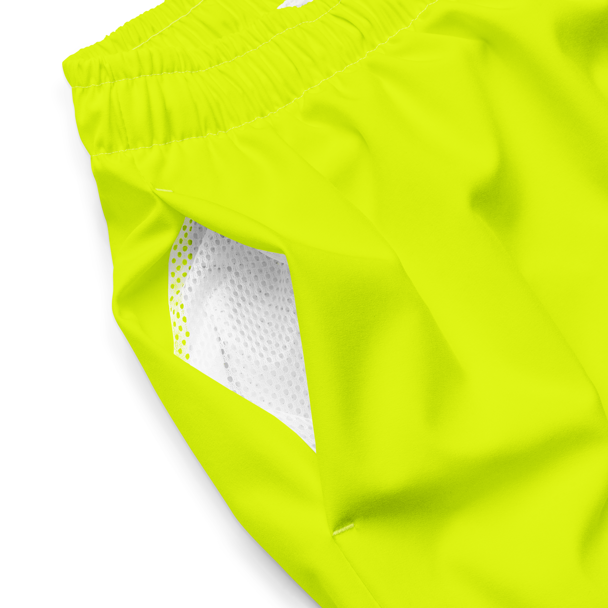 Recycled Swim Trunks | Neon Lime