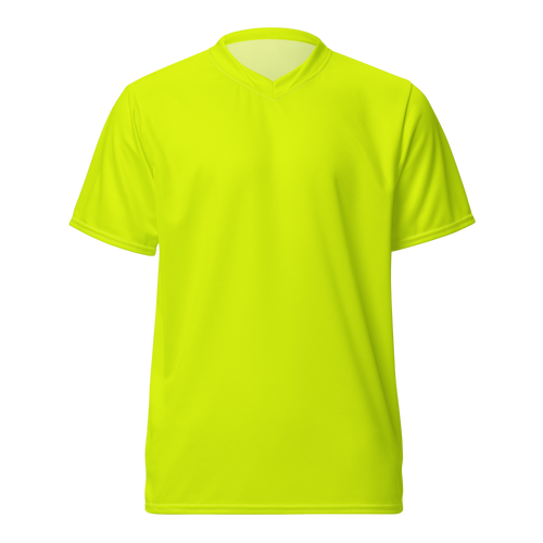 Recycled Sports Jersey | Neon Lime