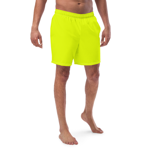 Recycled Swim Trunks | Neon Lime