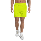 Unisex Athletic Long Shorts | Neon Lime