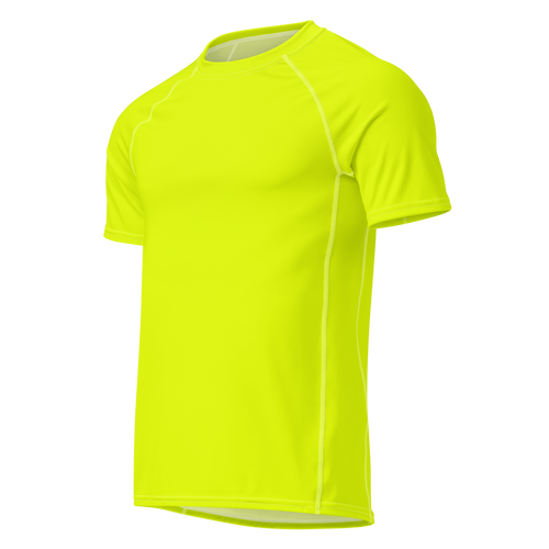 Men's Rash Guard | Neon Lime